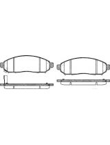 Stellox 002 014-SX Колодки дисковые передние