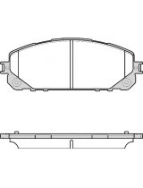 REMSA 161300 Колодки дисковые