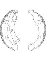 REMSA 415200 Колодки дисковые