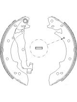 REMSA 402702 Колодки дисковые