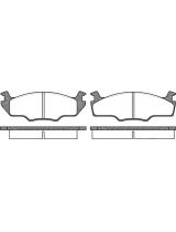 REMSA 012110 Колодки дисковые