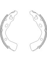 REMSA 438200 Колодки дисковые