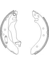 REMSA 440000 Колодки дисковые