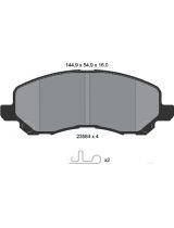 Textar 2358403 Колодки дисковые