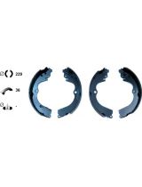 Textar 91045901 Колодки барабанные задние