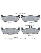 Textar 2319002 Колодки дисковые