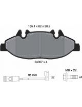 Textar 2400701 Колодки дисковые передние