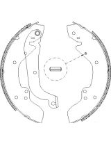 REMSA 405601 Колодки дисковые