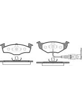 REMSA 060911 Колодки дисковые
