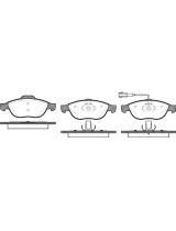 REMSA 066011 Колодки дисковые