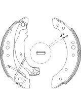 REMSA 414900 Колодки дисковые