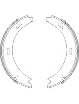 REMSA 409300 Колодки дисковые