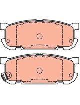 TRW GDB3303 Колодки дисковые задние