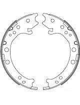 REMSA 466700 Колодки дисковые