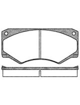Stellox 058 000B-SX Колодки дисковые передние, с антискрипящими пластинами