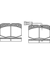 REMSA 043512 Колодки дисковые