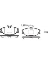REMSA 030572 Колодки дисковые