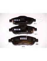 Japanparts PA-405AF Колодки дисковые передние