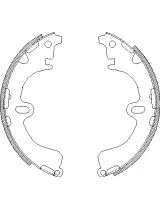 REMSA 438000 Колодки дисковые