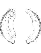 REMSA 450601 Колодки дисковые