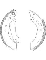 REMSA 450700 Колодки дисковые