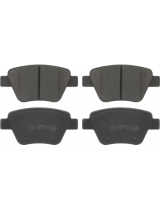 Stellox 000 025B-SX Колодки дисковые задние, с антискрипными пластинами