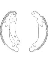 REMSA 416902 Колодки дисковые