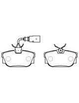 HSB HP8528 Колодки дисковые