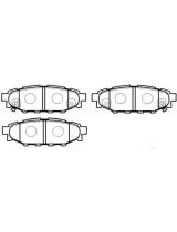 HSB HP8433 Колодки дисковые задние