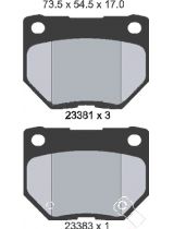 Textar 2338102 Колодки дисковые