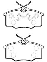 HSB HP8399 Колодки дисковые передние