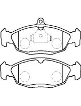 HSB HP8375 Колодки дисковые