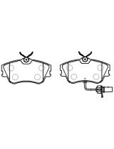 HSB HP8527 Колодки дисковые