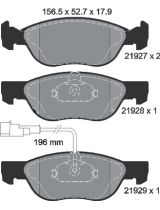 Textar 2192701 Колодки дисковые