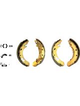 Textar 91046400 Колодки барабанные задние