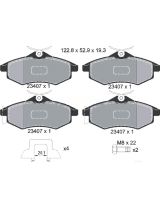 Textar 2340702 Колодки дисковые