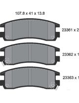 Textar 2336101 Колодки дисковые