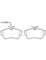 HSB HP9921 Колодки дисковые