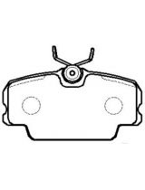 HSB HP9339 Колодки дисковые