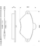 BOSCH 0 986 424 278 Колодки дисковые передние