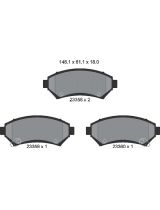 Textar 2335801 Колодки дисковые