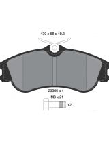 Textar 2334602 Колодки дисковые