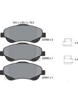 Textar 2376802 Колодки дисковые
