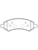 HSB HP9933 Колодки дисковые