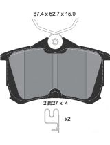 Textar 2353202 Колодки дисковые передние