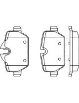 BOSCH 0 986 494 269 Колодки дисковые задние