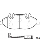 HSB HP9675 Колодки дисковые