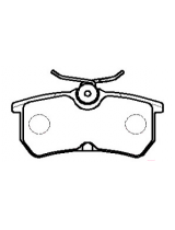 HSB HP9515 Колодки дисковые