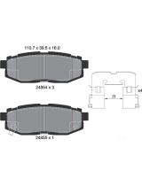 Textar 2485401 Колодки дисковые