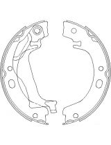 REMSA 475300 Колодки дисковые